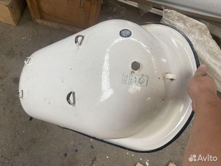 Ванночка детская эмалированная СССР