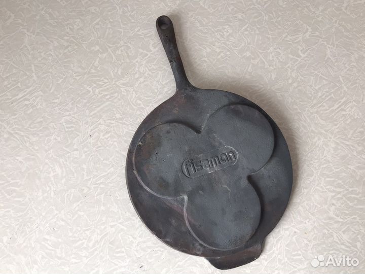 Сковорода чугунная Fissman для оладий, яичницы