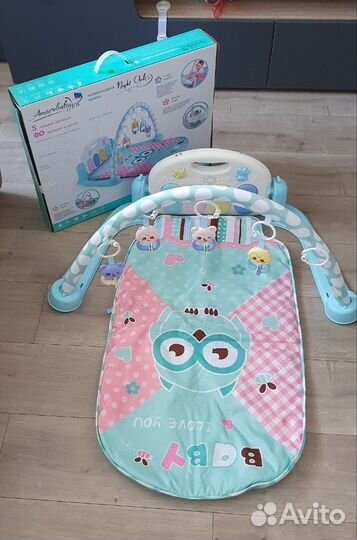 Развивающий коврик AmaroBaby Night Owl Сова