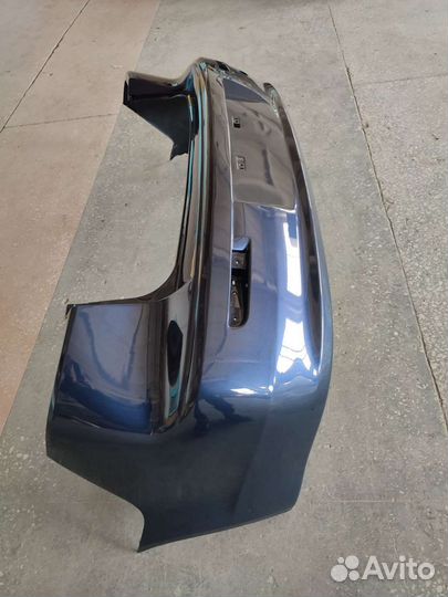 Бампер задний Митсубиси Лансер X. новый,синий