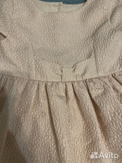 Нарядное платье для девочки 98 mothercare