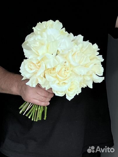 Свадебный букет из французской розы