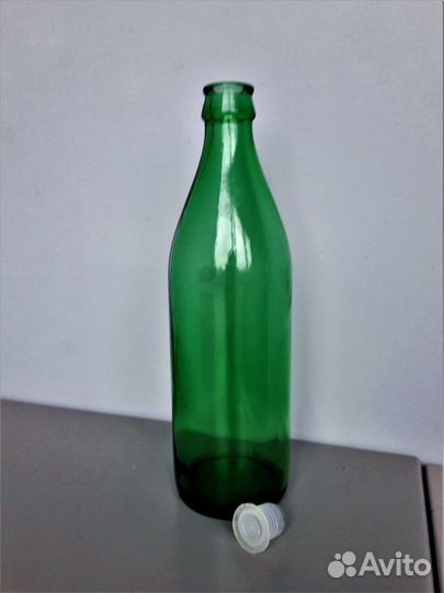 Стеклянная бутылка СССР 1980-е (0,5 л)