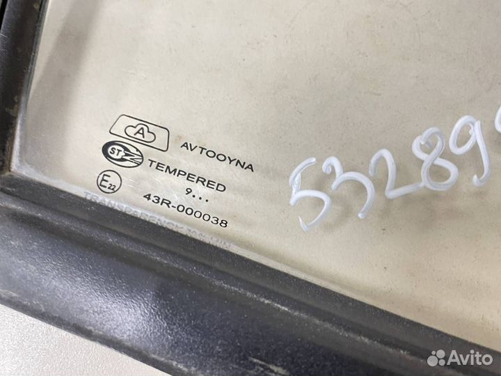 Стекло двери передней правой форточка Daewoo Matiz