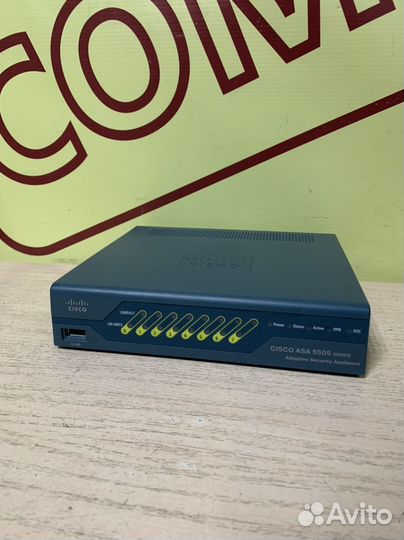 Межсетевой экран Cisco ASA 5505 без блока питания