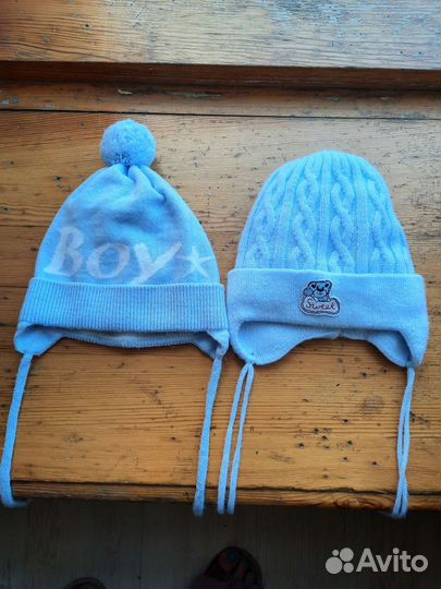 Теплая шапка для малыша