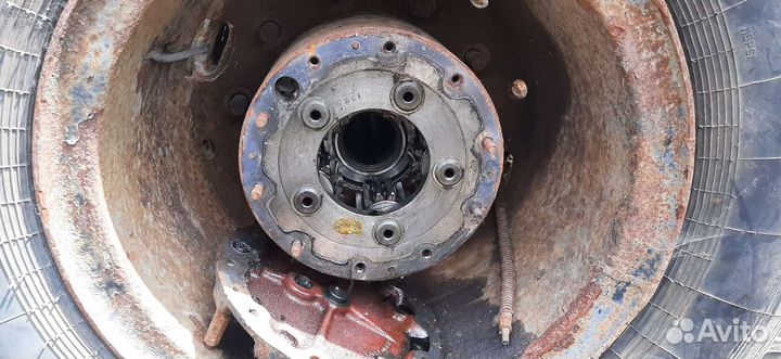 Задние ступицы на маз с блокировкой