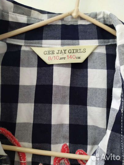 Рубашка для девочки Глория Джинс