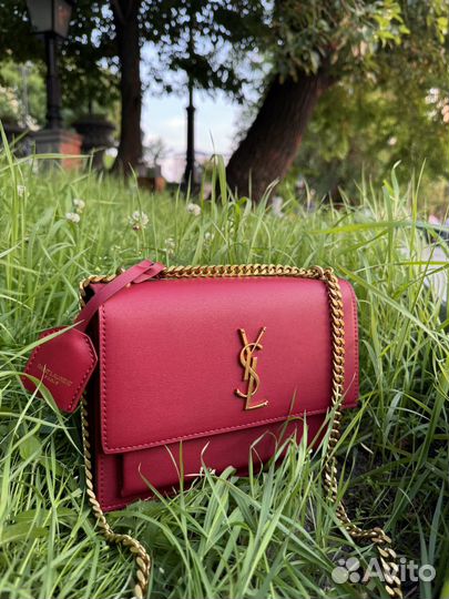 Сумка женская Saint laurent из натуральной кожи