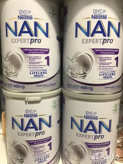 Нан гипоаллергенный 1 400гр
