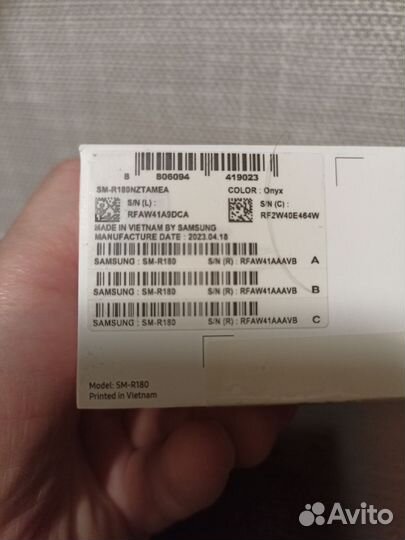 Samsung galaxy buds live новые