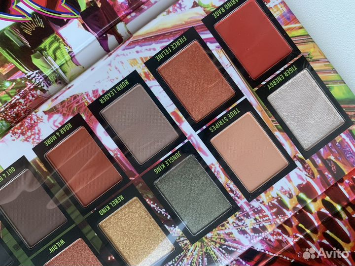 NYX Tiger Energy палетка теней