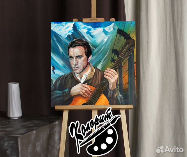 Портрет Высоцкого