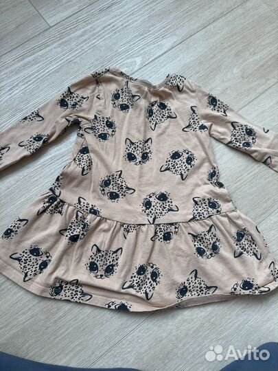 Платье на девочку под лосины