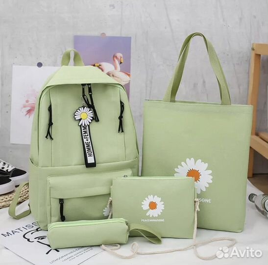 Рюкзак школьный 4 в 1