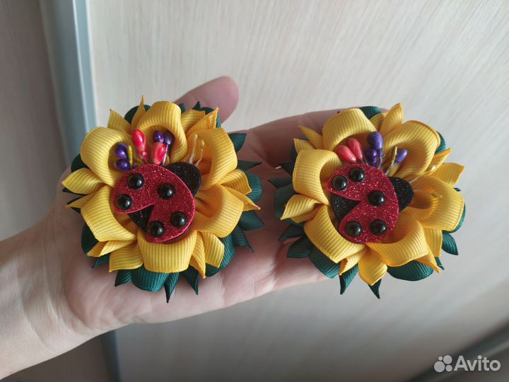 Набор бантики и заколки