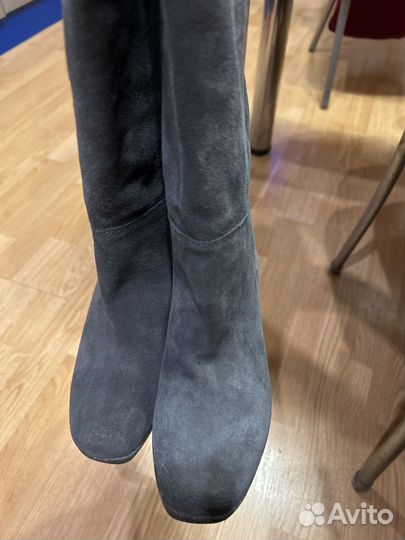 Сапоги женские Scholl натуральная кожа 37 размер