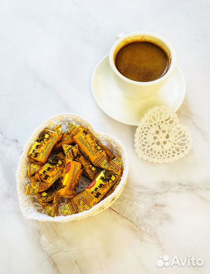 Вязаные сердечки