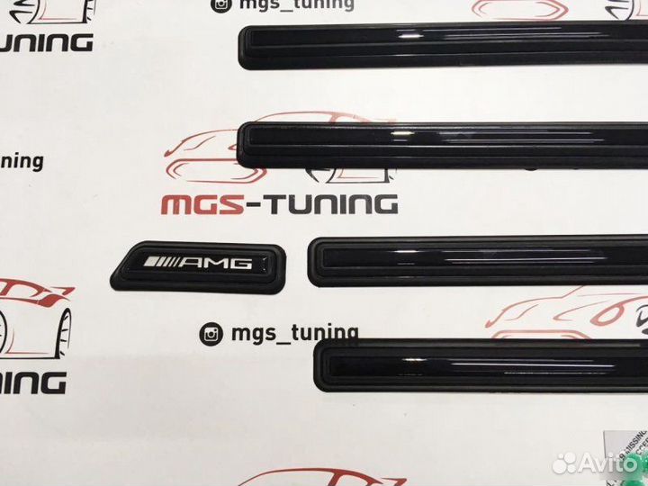 Молдинги AMG Mercedes G-class w463 дизайн 2018+