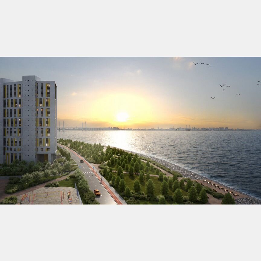 2-к. квартира, 64,1 м², 15/16 эт.