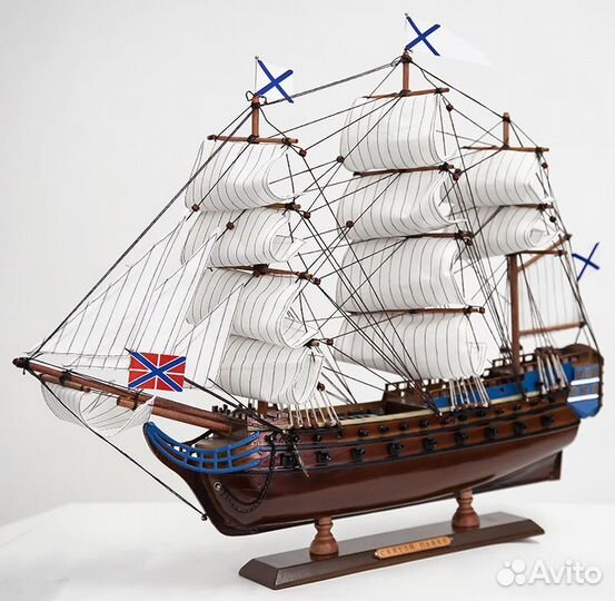 Модель корабля - парусник святой павел