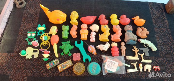 Игрушки из СССР разные