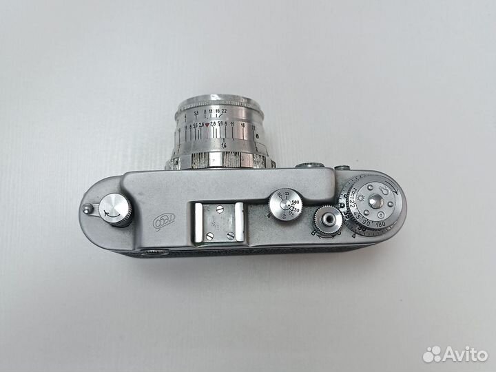 Фотоаппарат фэд 2 с объективом в чехле