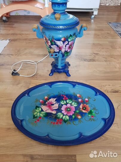 Самовар электрический расписной