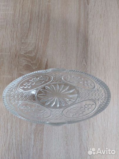 Конфетница/варенница и ваза Хрусталь СССР