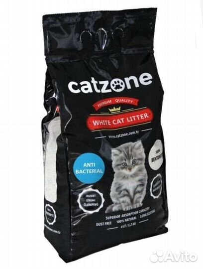 Комкующийся наполнитель Catzone