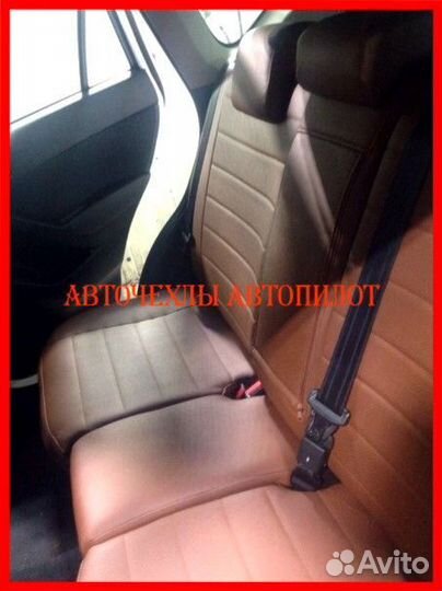 Чехлы Автопилот Mazda CX-5 1 из экокожи шоколадные