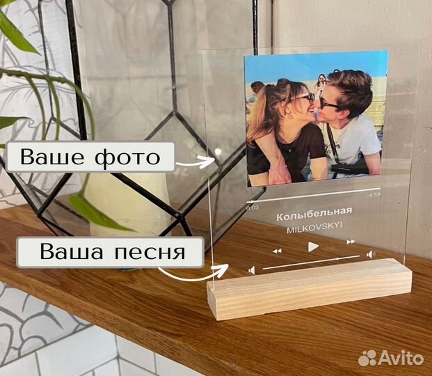 Фото с рамкой / Лучший подарок