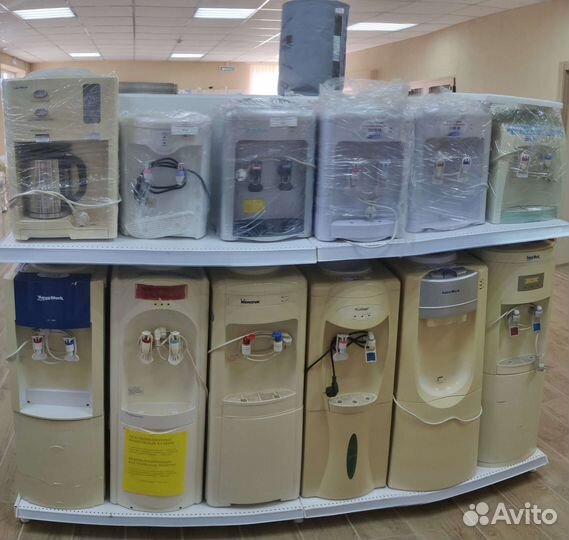 Кулеры для воды витринные экземпляры и Б/У