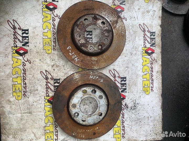 Диск тормозной передний Renault Fluence 1 поколени