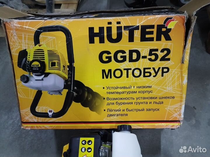 Мотобур Huter GGD-52