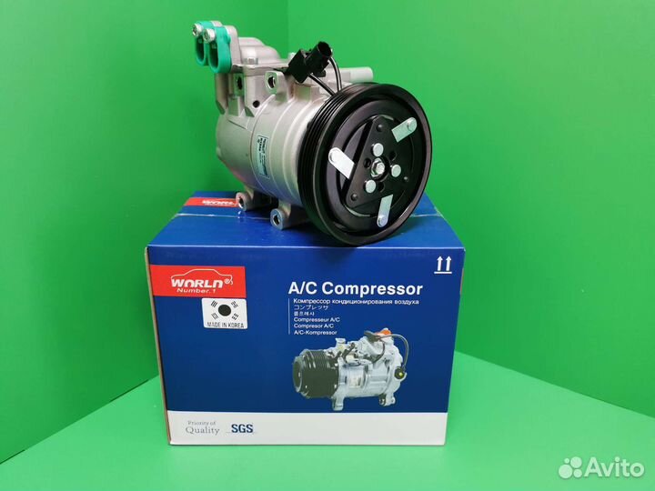 Компрессор кондиционера Hyundai Getz