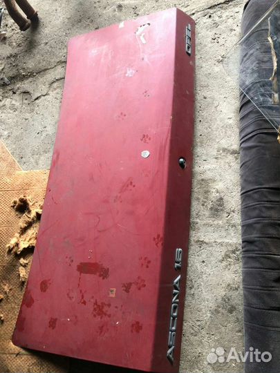 Крышка багажника на opel ascona