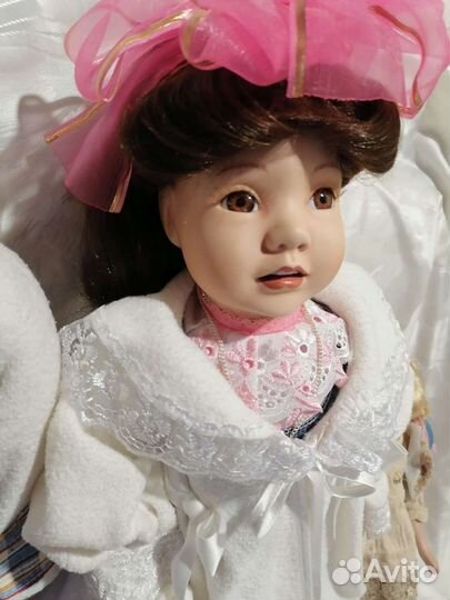 Кукла фарфоровая немецкая винтаж