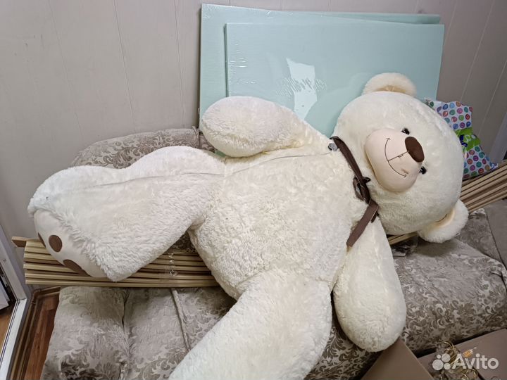 Большой плюшевый мишка 200 см