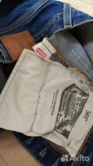 Джинсы levis 501, W27L28