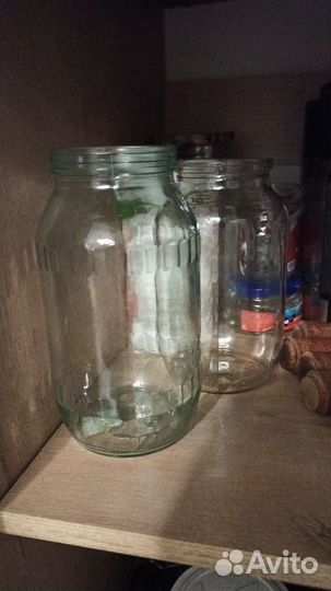 Банки стеклянные разные