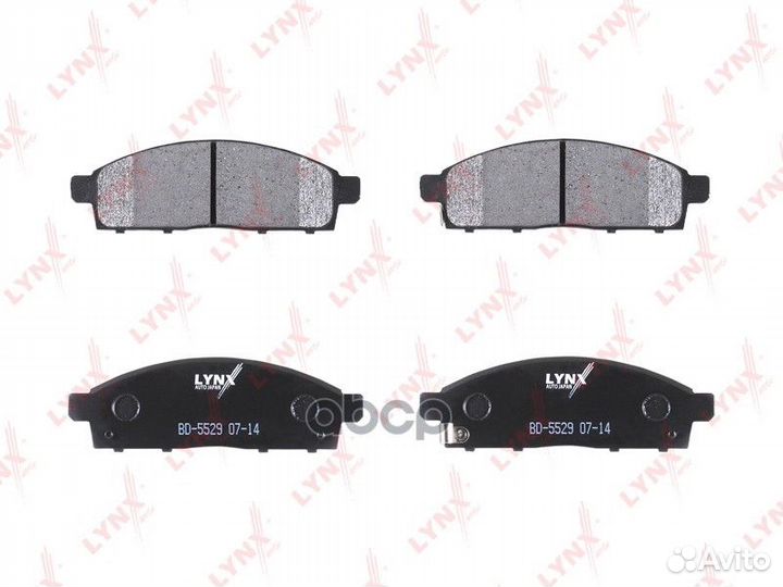 Колодки тормозные дисковые перед mitsubishi