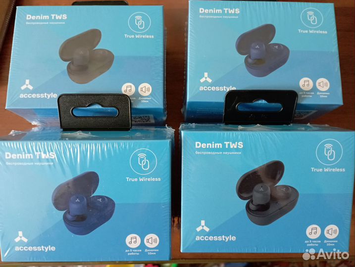 Беспроводные наушники Accesstyle Denim TWS