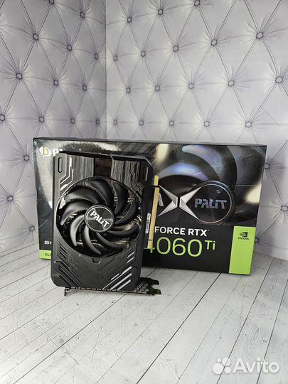 Новая видеокарта palit RTX 4060ti Новая