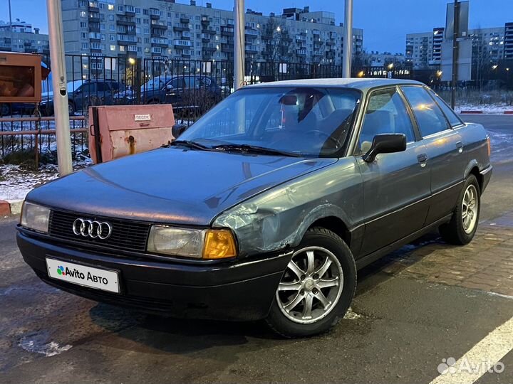 Audi 80 1.8 AT, 1989, 301 000 км