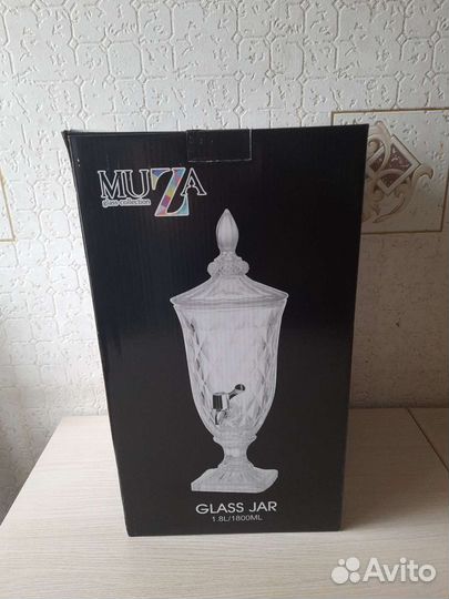 Новый Диспенсер для напитков (лимонадница), 1,8л