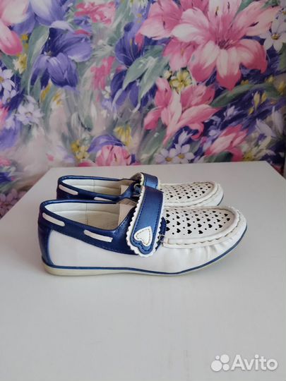 Мокасины на девочку