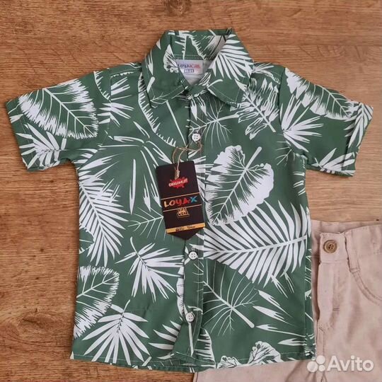 Костюм рубашка шорты для мальчика