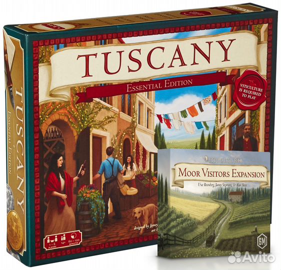 Дополнения Viticulture Tuscany EE + Moor Visitors