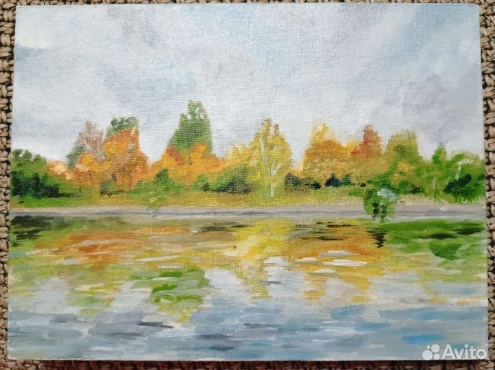 Картина маслом пейзаж